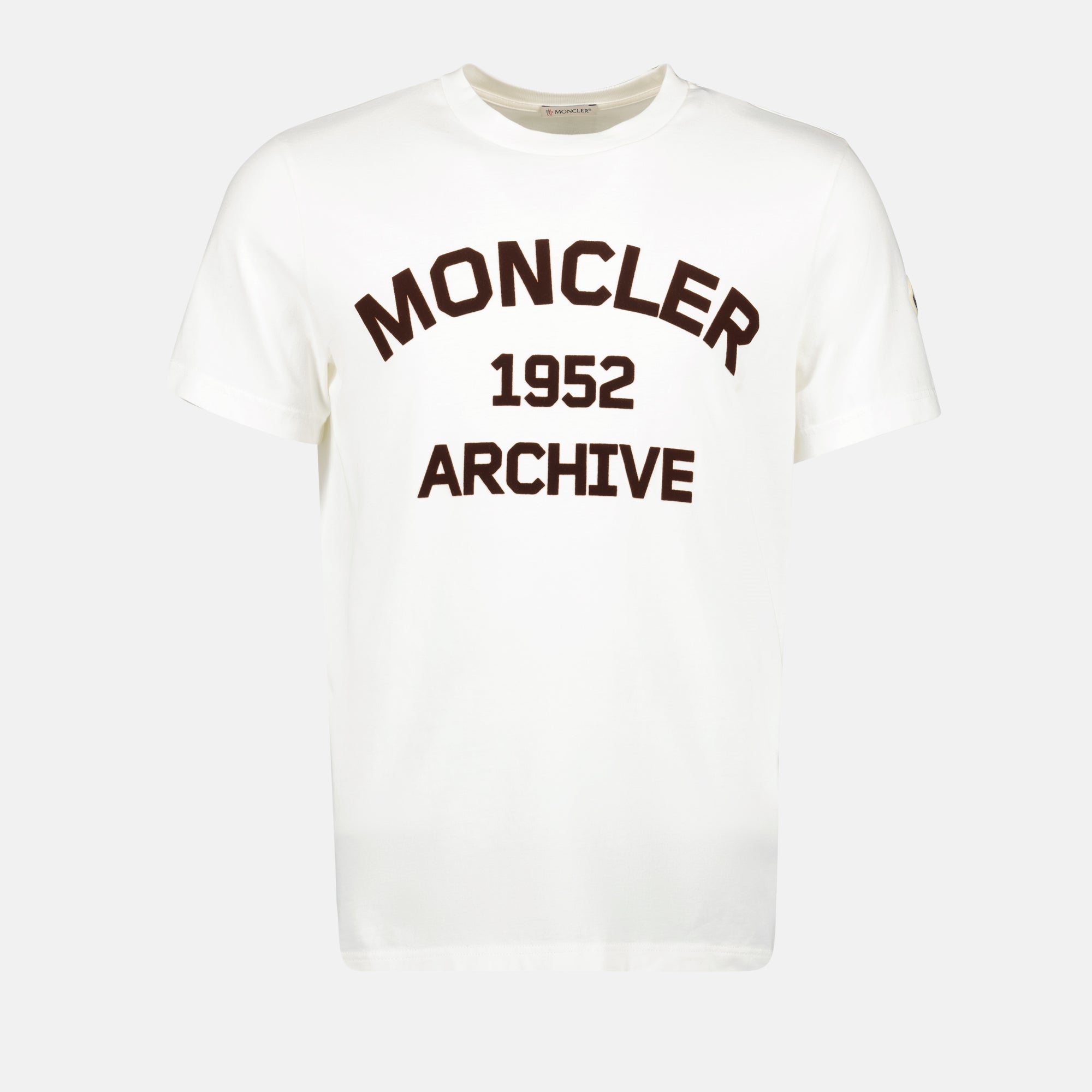 T-shirts T-shirt imprimé Moncler Blanc Homme