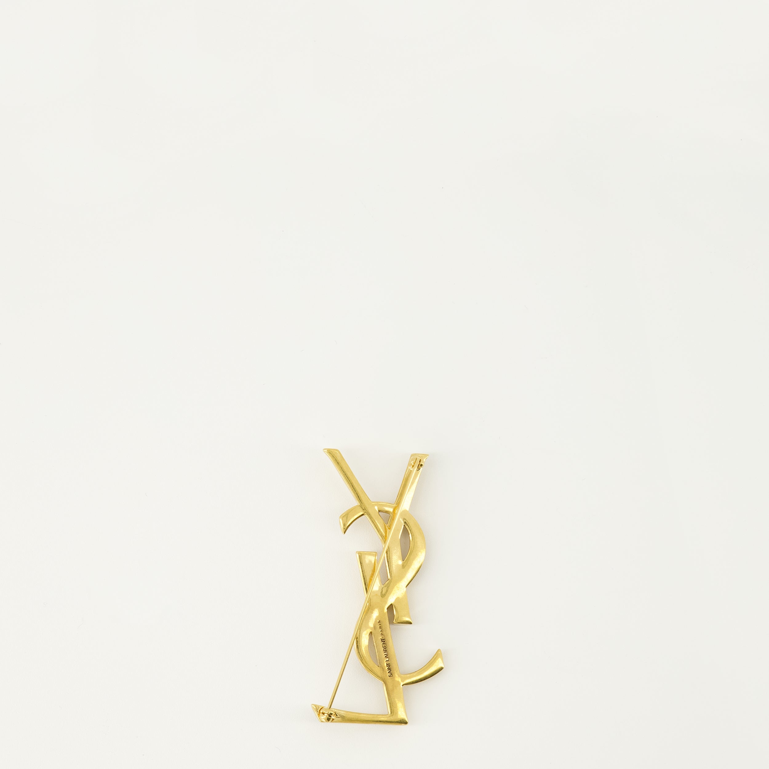 Image of the item Cassandre serpent brooch by Saint Laurent for Women - Fall-Winter Season 2025 - Back View