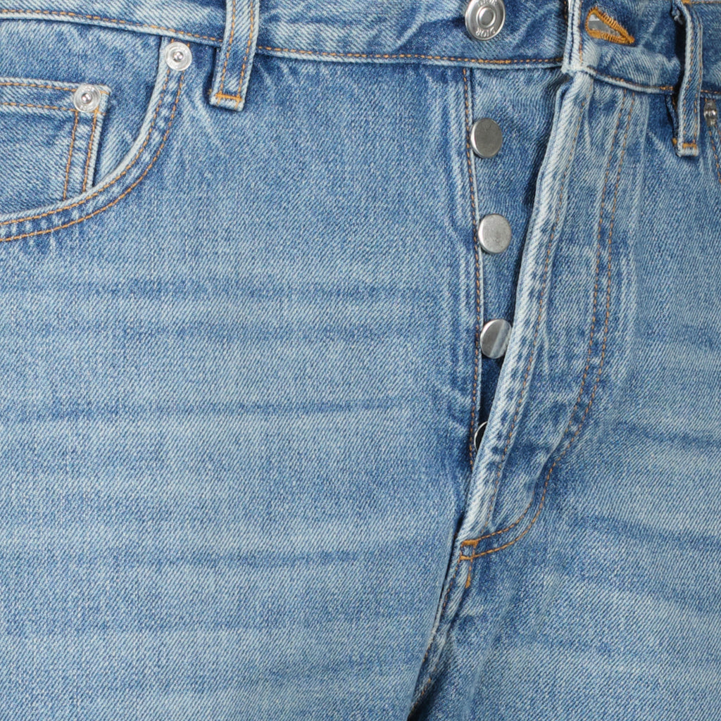 Bild der blauen Cannage-Jeans von Dior für Herren - Frühjahr/Sommer 2026 - Detailansicht_2