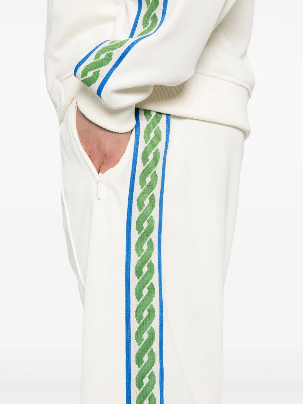 Pantalones Pantalones de Chándal Tizón Tejido Drole De Monsieur Blanco Hombres