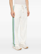 Hosen Gewebte Track-Sweatpants Drole De Monsieur Weiß Herren