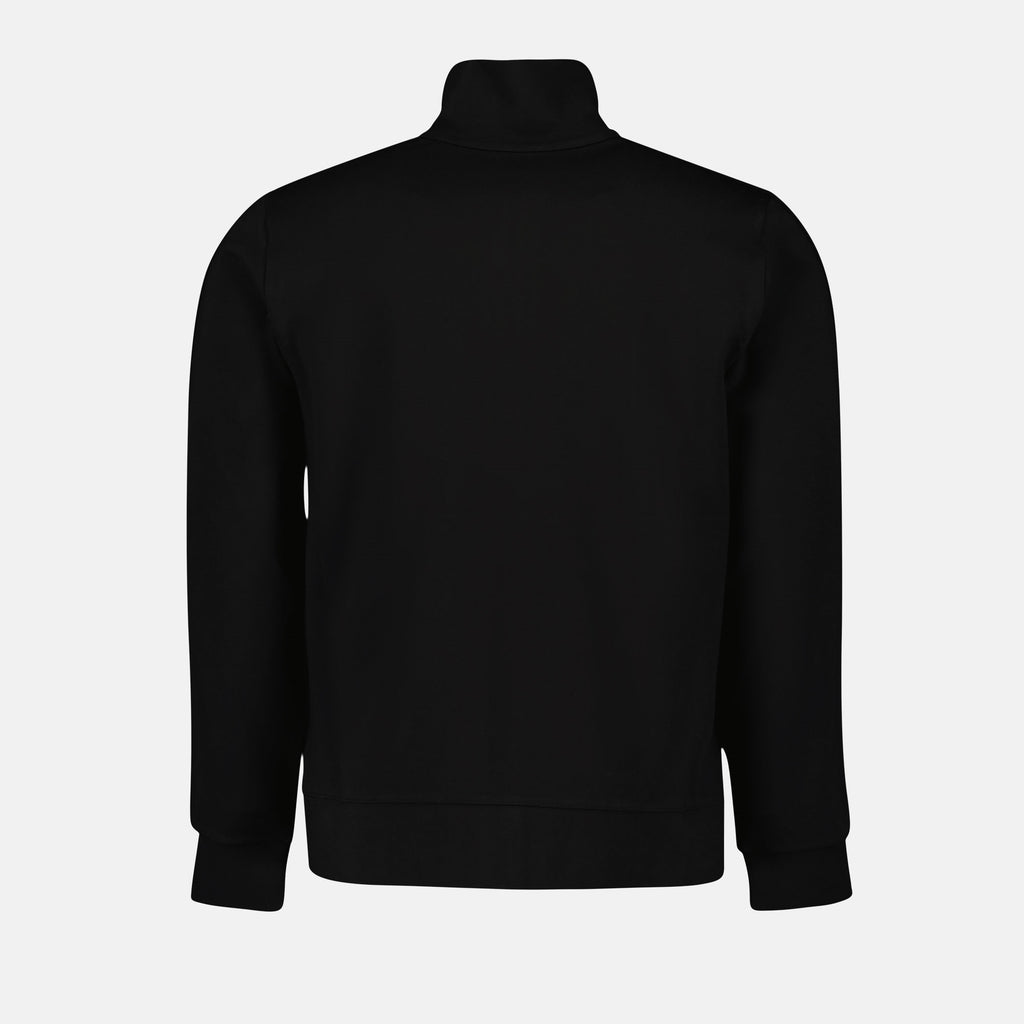 Vestes Veste en laine zippée Moncler Noir Homme