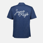 Camisas Camisa Asa Japan Rag Azul escuro Homme