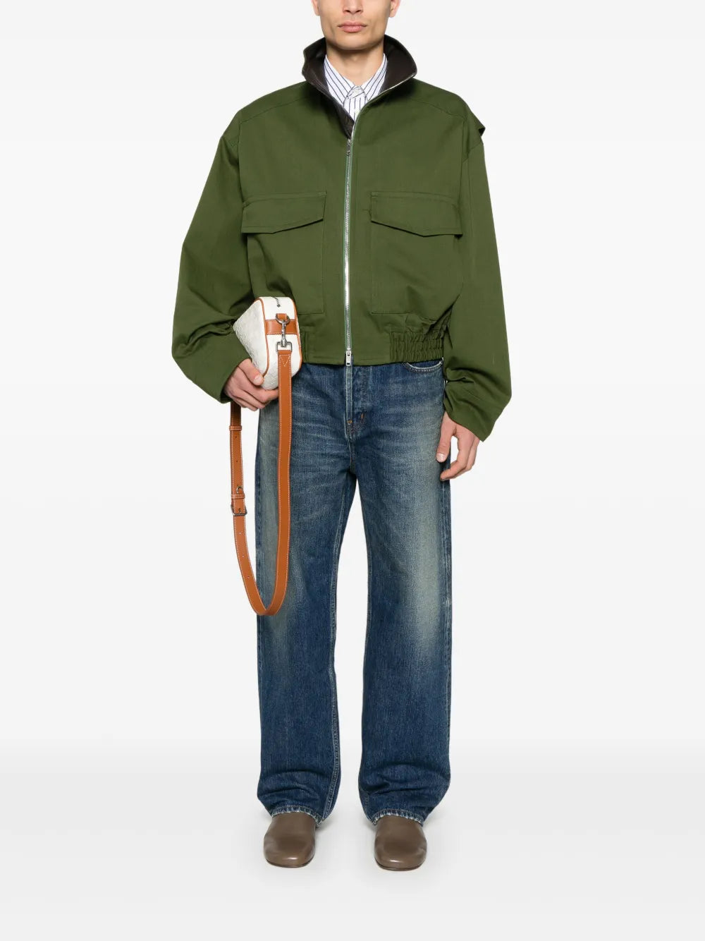 Pants High-Waisted Jeans Saint Laurent Blue Homme