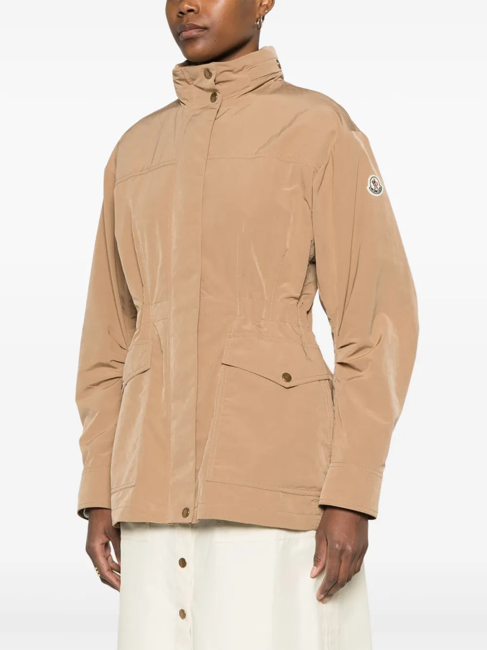 Manteaux Parka Nades Moncler Marron Femme