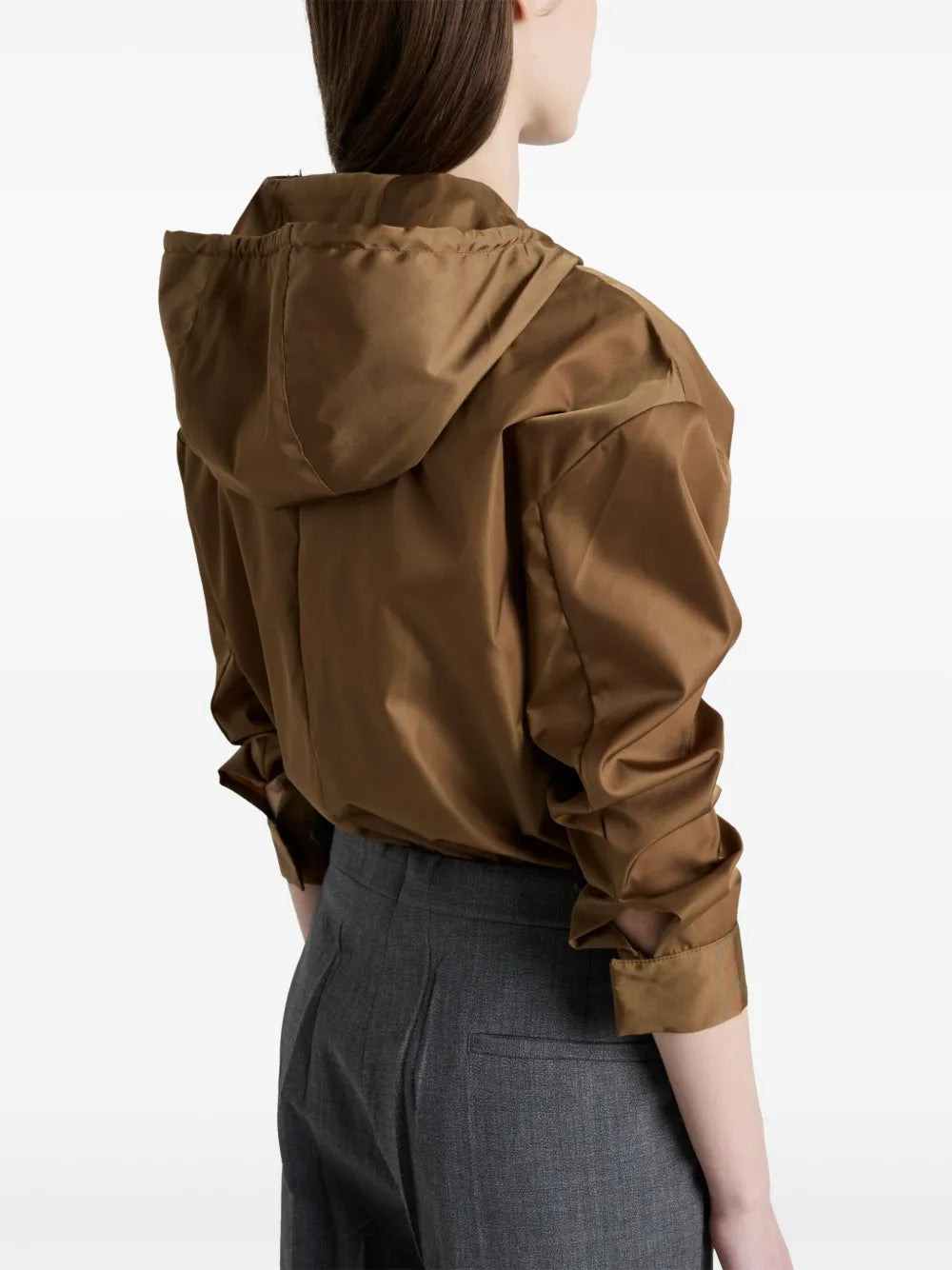 Vestes Veste en Re-Nylon Prada Marron Femme