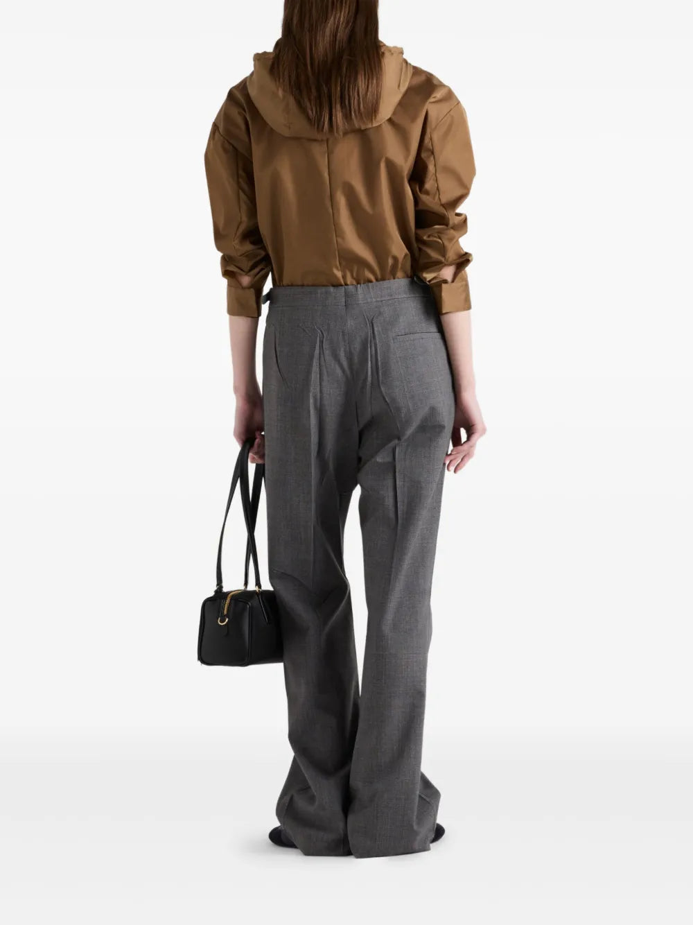 Vestes Veste en Re-Nylon Prada Marron Femme