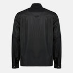 Image de l'article Surchemise en Re-Nylon noir de la marque Prada pour Homme - Saison Printemps-Été 2026 - Vue de Dos