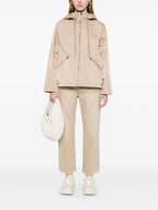 Vestes Veste à capuche Cassiopea Moncler Beige Femme