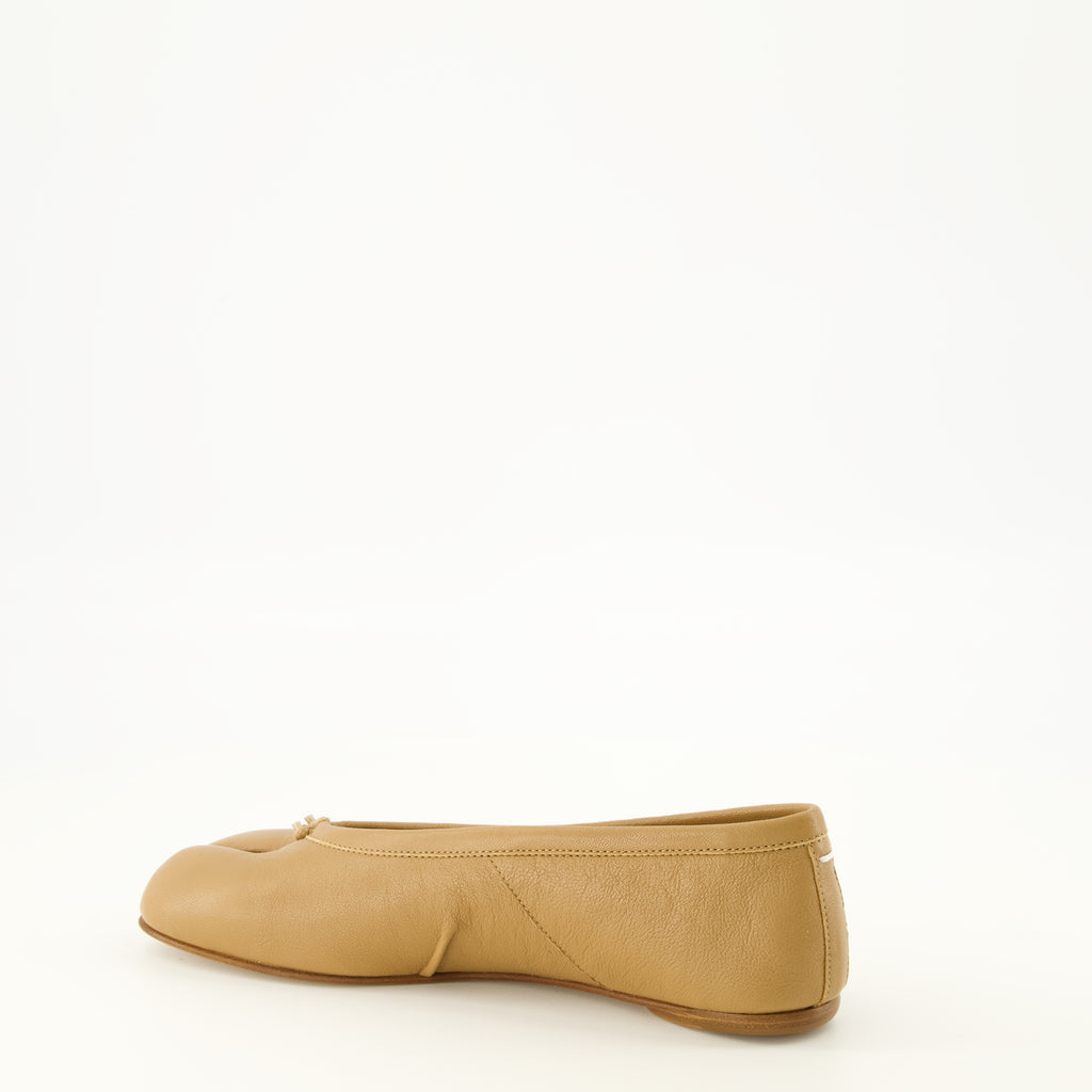 Chaussures plates 타비 발레리나 베이지 Maison Margiela Beige Femme