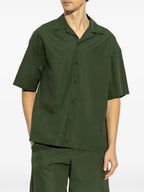 Chemises Camicia in Cotone Fendi Kaki Homme