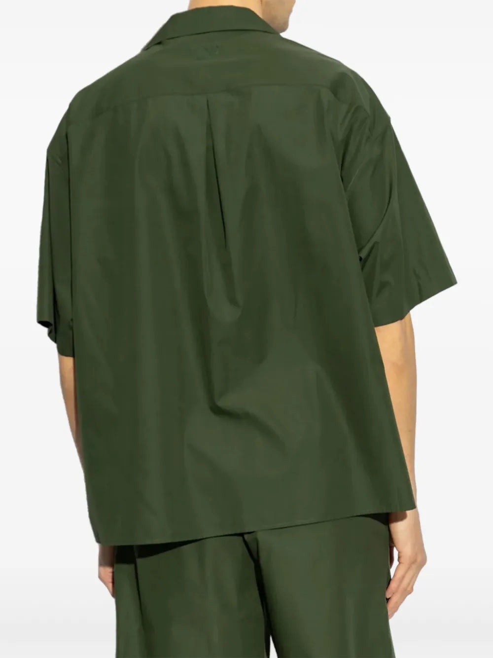 Chemises Chemise en coton Fendi Kaki Homme