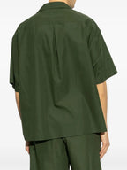 Chemises Camicia in Cotone Fendi Kaki Homme