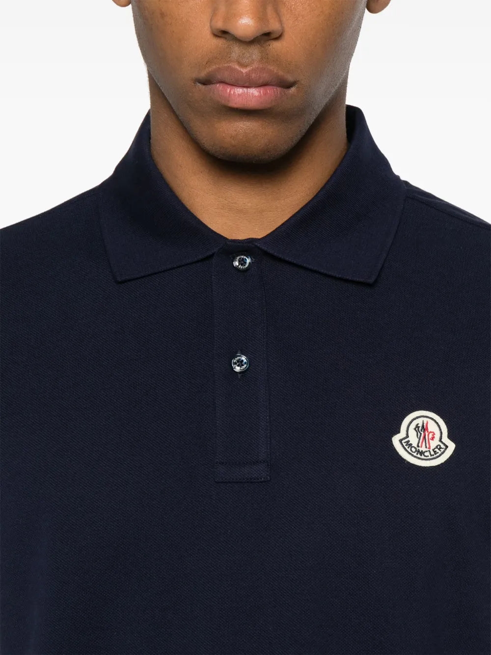 Polos Logo Polo Moncler azul oscuro Homme