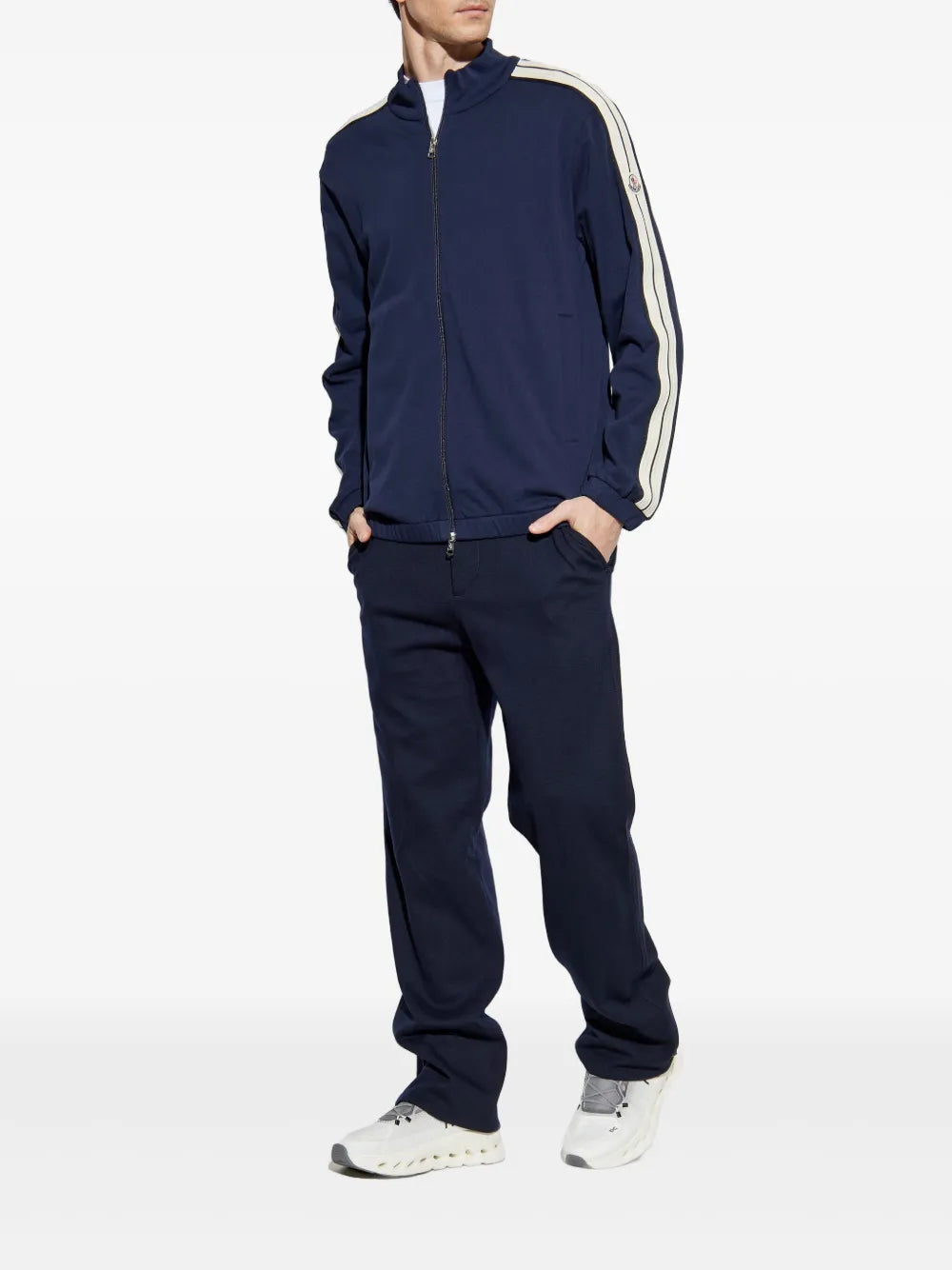 Felpe Giacca con cerniera Moncler Blu scuro Homme