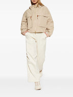 Coats Parka Sauvan Moncler Beige Femme