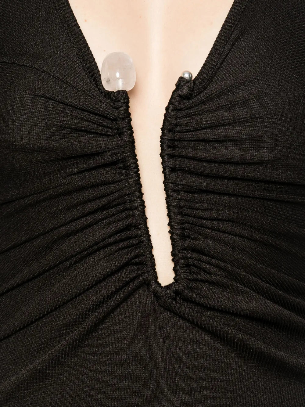 Image of the Christopher Esber brand crystal pin dress for women - Autumn-Winter 2025 season - Detailed View 5