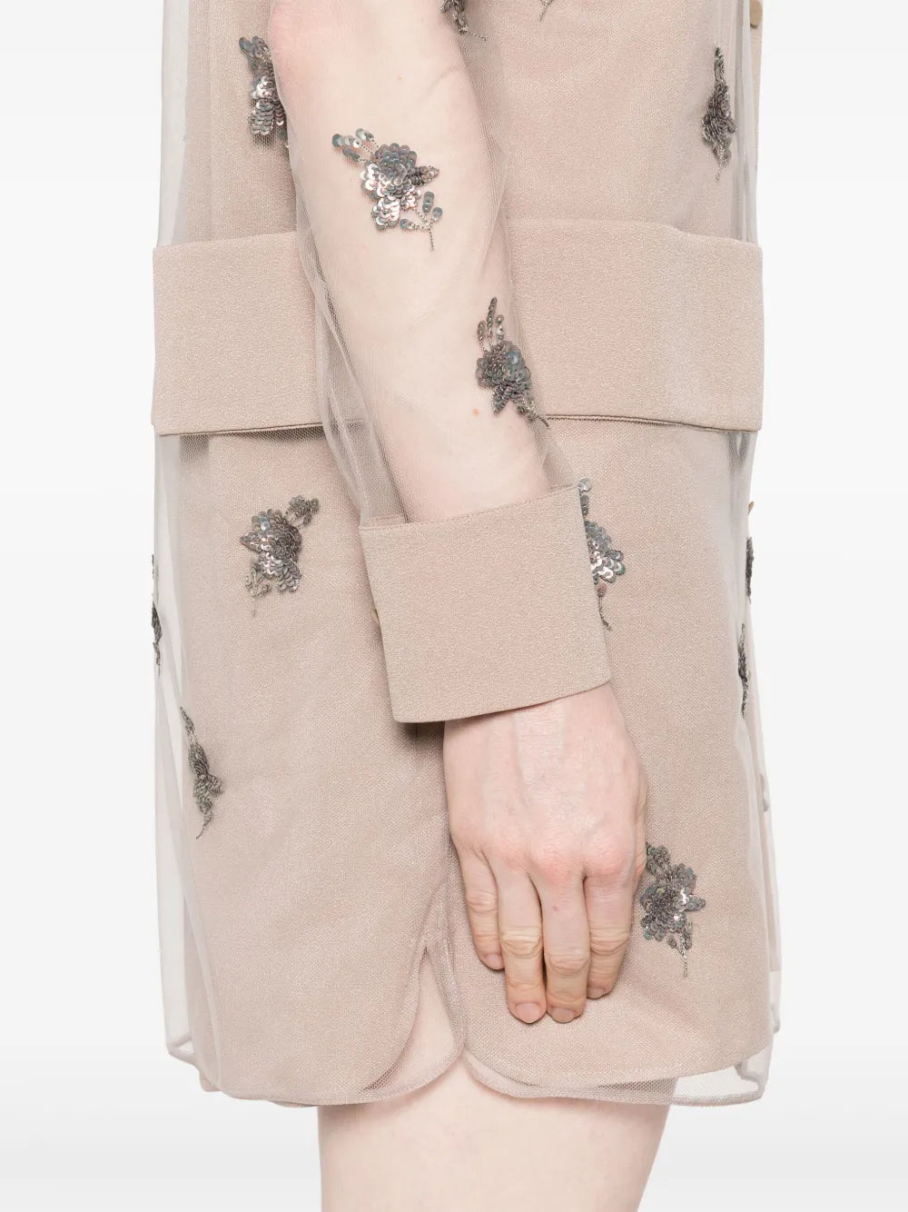 Abiti Abito in Tulle Fendi Rosa Femme