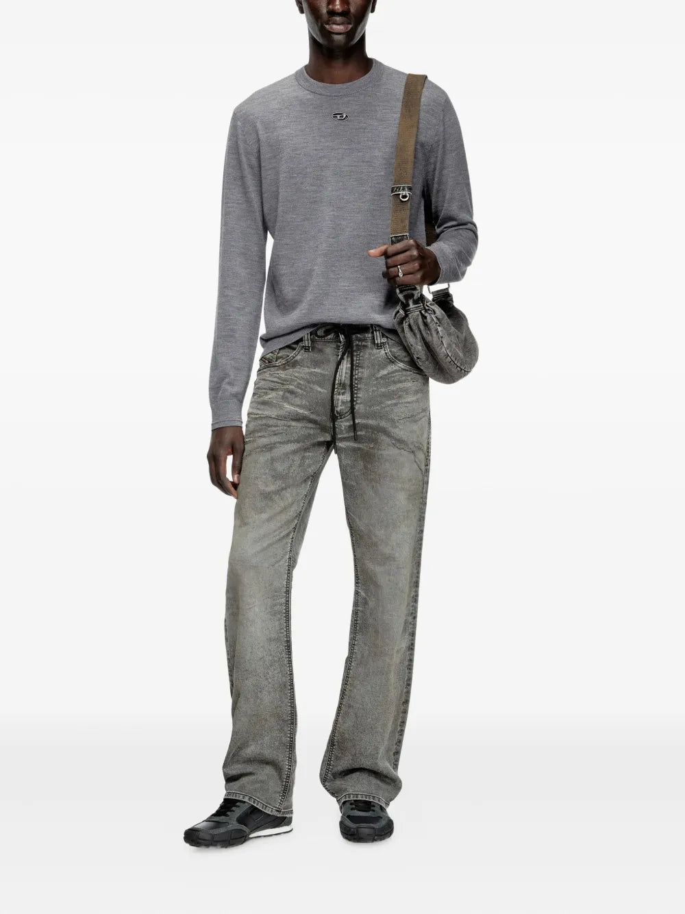 Image de l'article Pull K-Valiam de la marque Diesel pour Homme - Saison Automne-Hiver 2025 - Vue de Dos