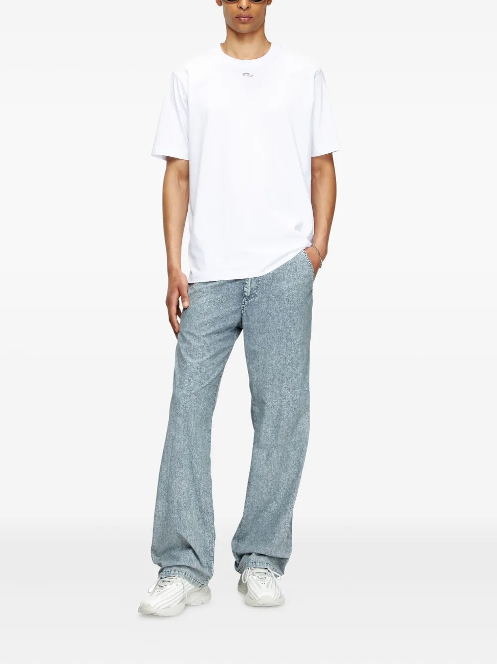 Image of the T-Adjust-Marey T-shirt from the Diesel brand for Men - Autumn-Winter 2025 - Back View