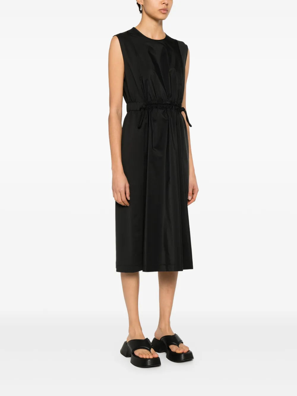 Vestidos Vestido bicolor Moncler Negro Femme