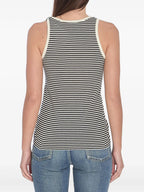 Tops Cassandre Tank Top Saint Laurent Schwarz Femme
