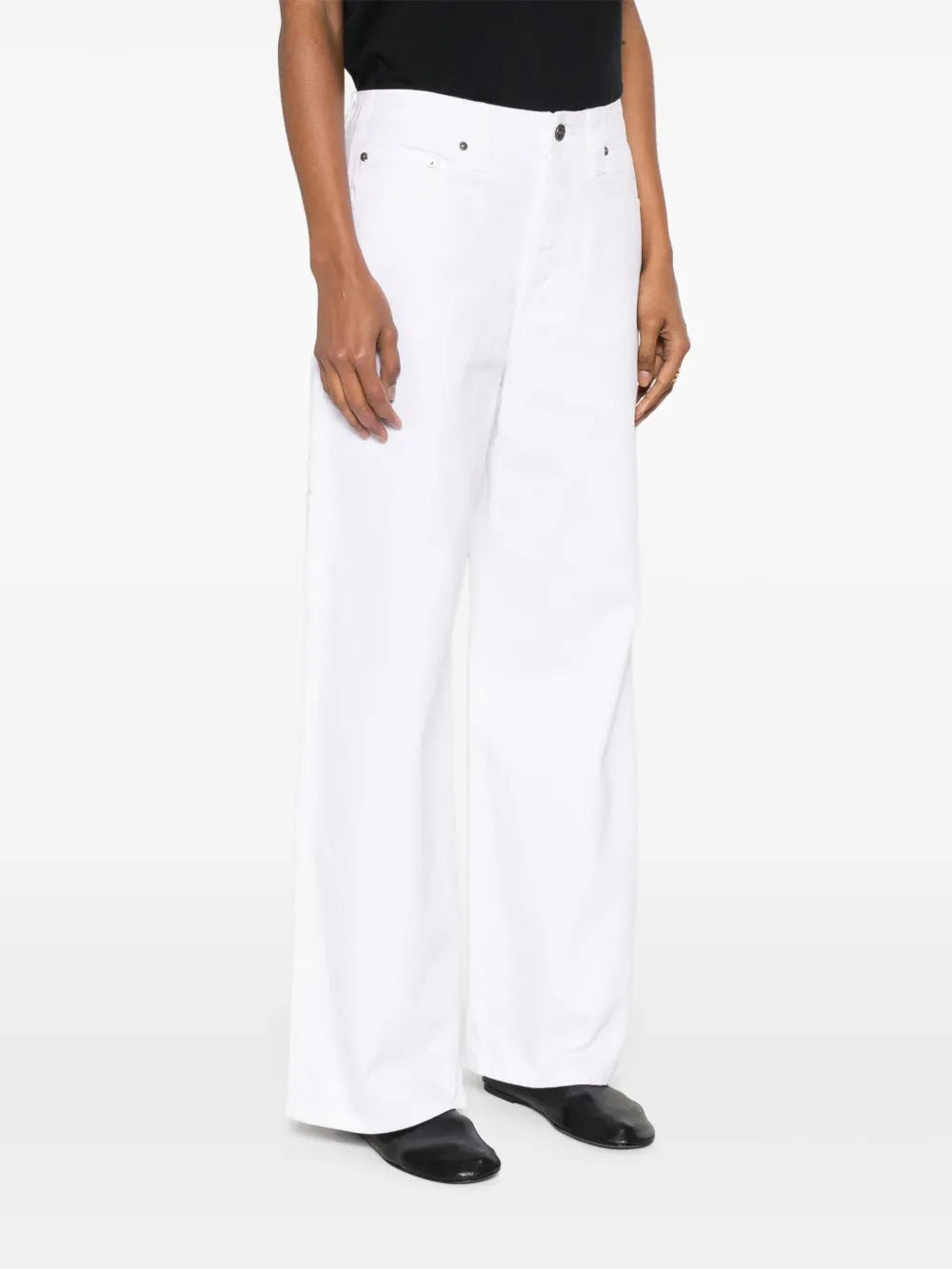 Pantalons Jeans Sowen Khaite Blanc Femme