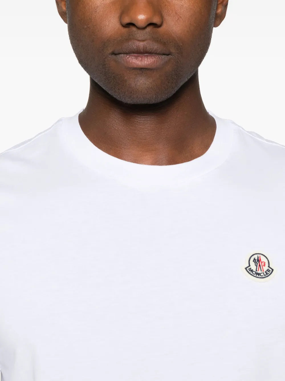 T-shirts Lot de t-shirts à logo Moncler Blanc Homme