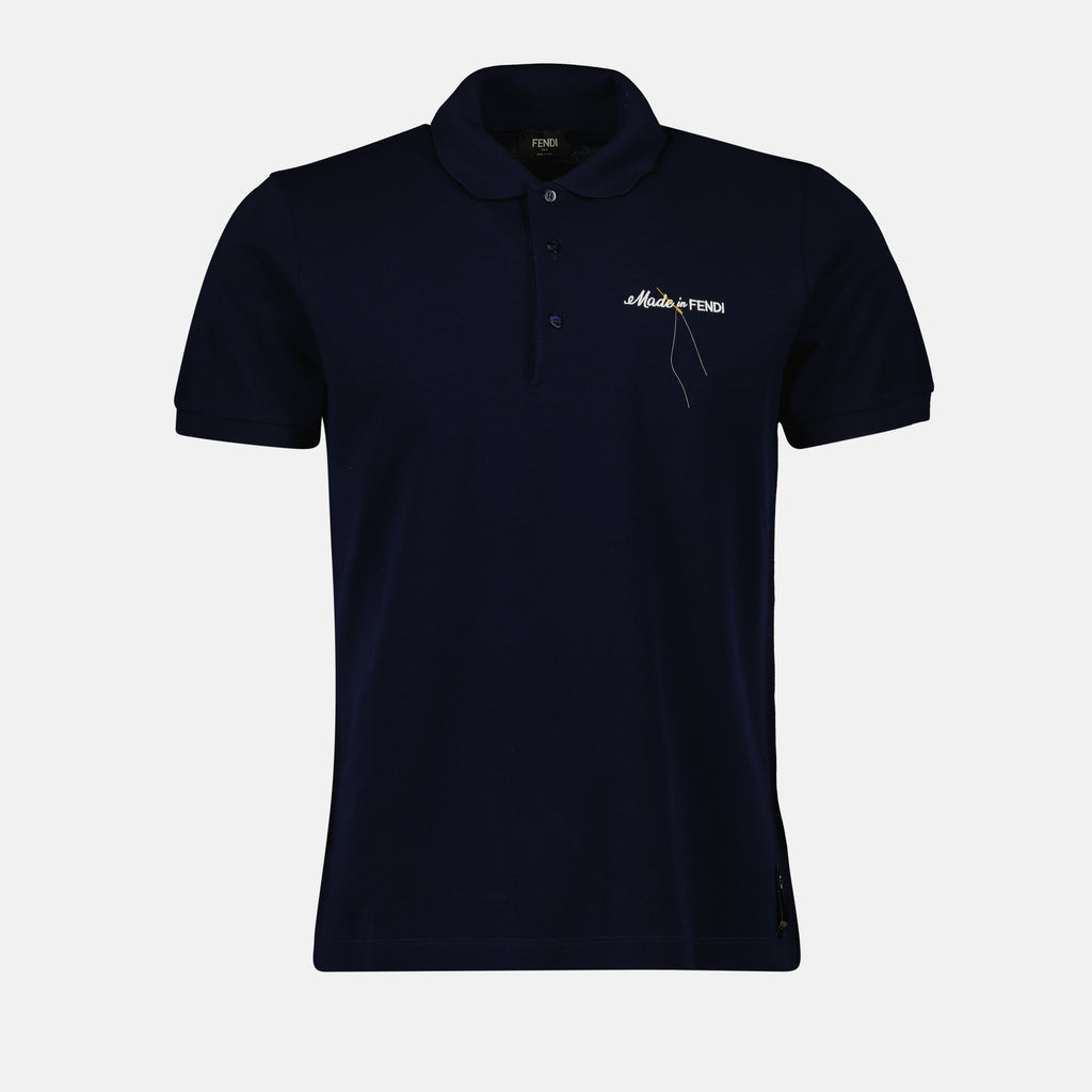 Polos Polo Made in Fendi Fendi Azul Homme