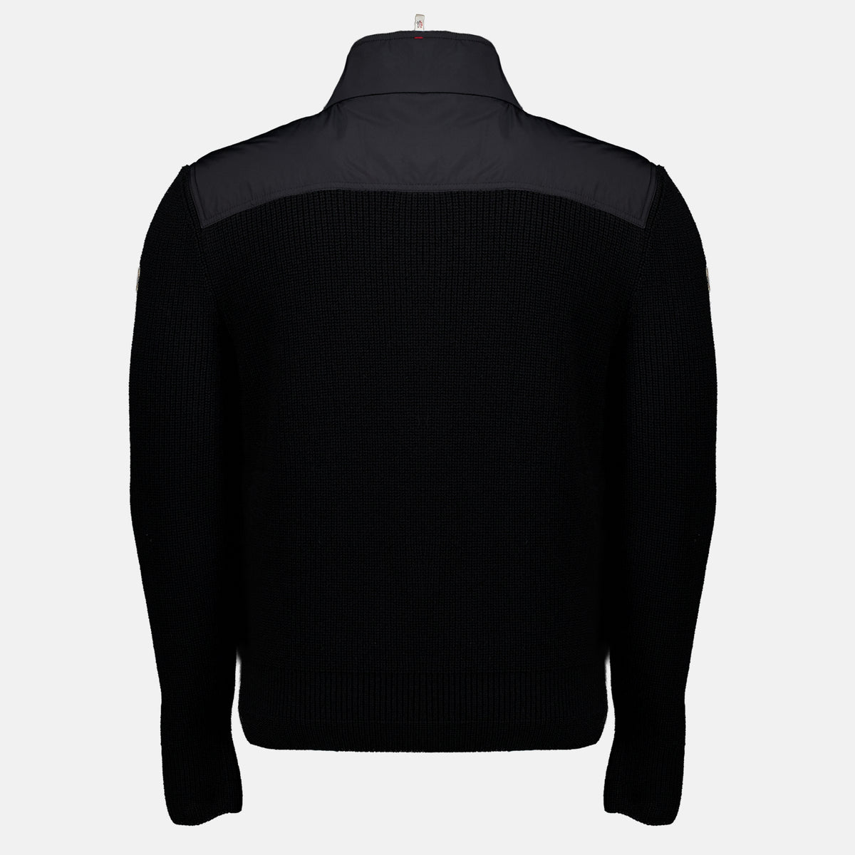 Vestes Cardigan bi-matière noir Moncler Grenoble Noir Homme