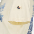T-shirts T-shirt à imprimé beige Moncler Beige Homme