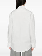 Camisas Camisa Cassandre Saint Laurent Cinza Femme