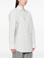 Camisas Camisa Cassandre Saint Laurent Cinza Femme
