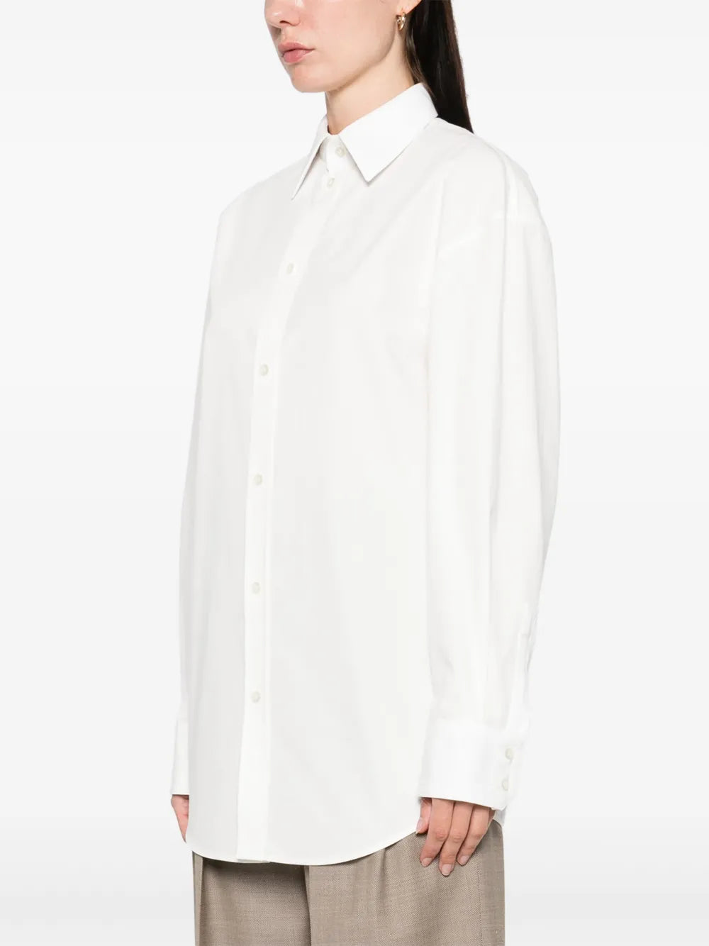 Chemises Chemise Cassandre Saint Laurent Blanc Femme