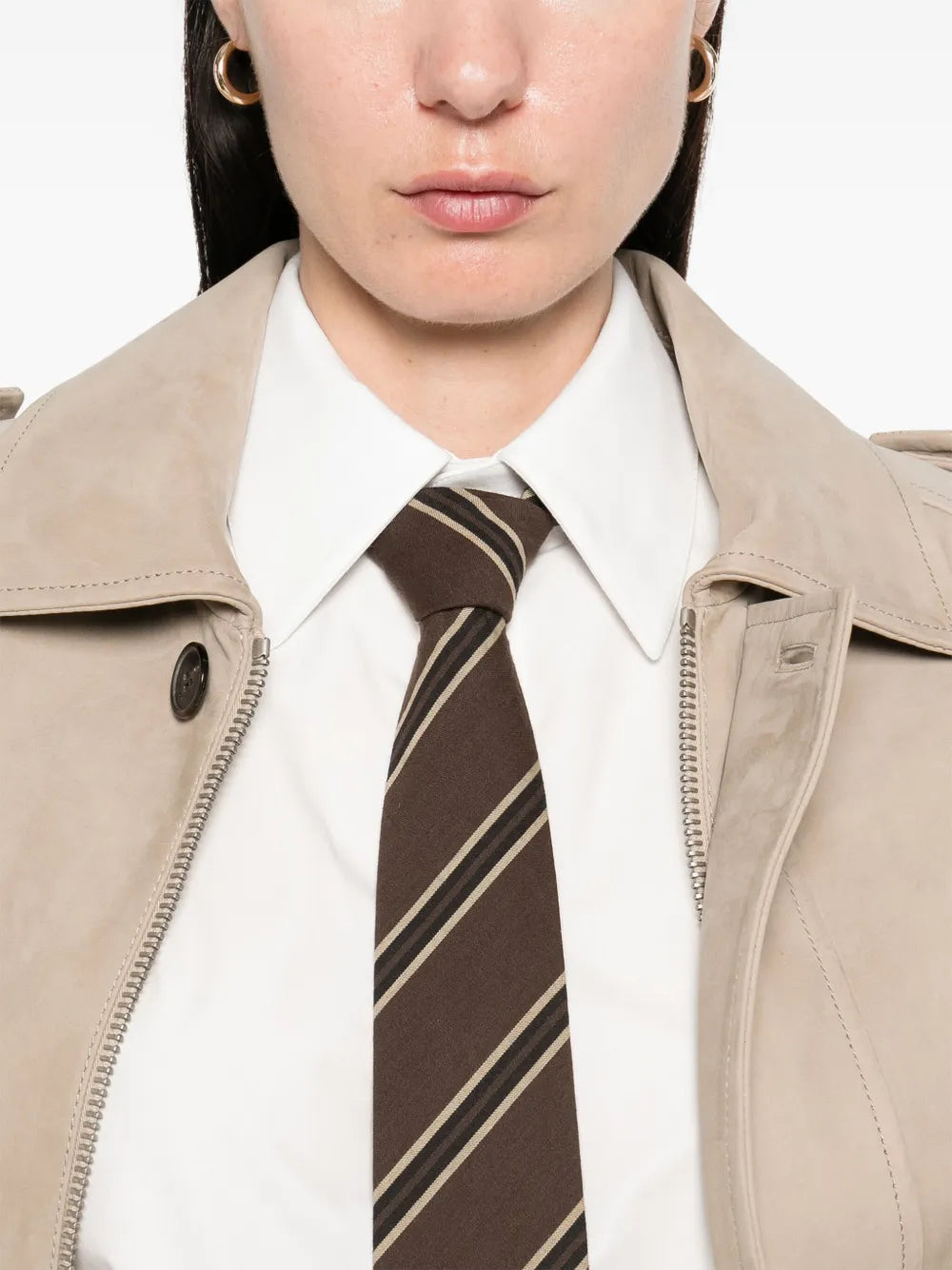 シャツ カサンドルシャツ Saint Laurent 白 Femme