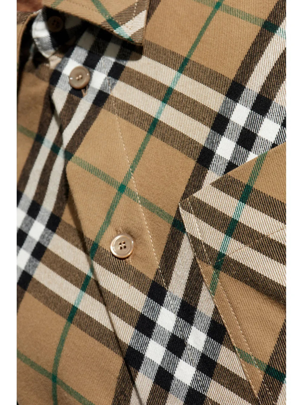 Chemises Chemise à carreaux Burberry Marron Homme