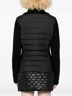 Image de l'article Cardigan bi-matière de la marque Moncler pour Femme - Saison Automne-Hiver 2025 - Vue détaillée_4