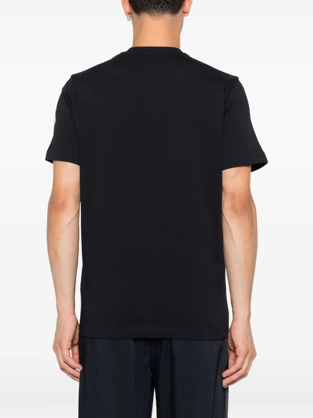 Imagen del artículo camiseta con logo tricolor de la marca Moncler para Hombre - Temporada Otoño-Invierno 2025 - Vista Detallada_1