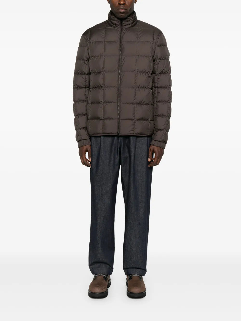 Vestes Doudoune Livra Moncler Marron Homme