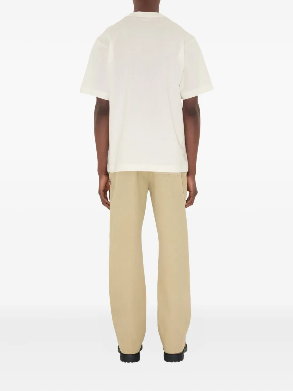 T-shirts T-shirt Ricamata EKD Burberry Blanc Homme