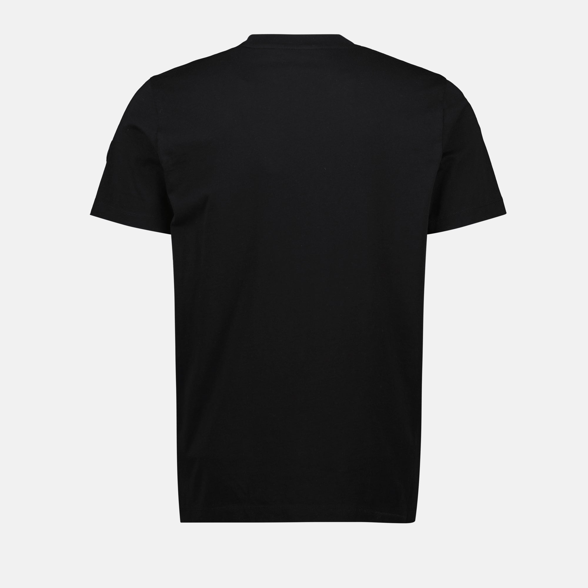 Camisetas T-Shirt com Logo Desfocado Moncler Preto Homme