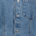 Vestidos Vestido Camisa de Denim Ami PARIS Azul Femme