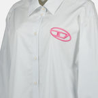 Vestidos Vestido Camisa Rayado D-Dalis Diesel Azul Femme
