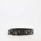 Cinture Ceinture Oblique réversible Dior Beige Homme