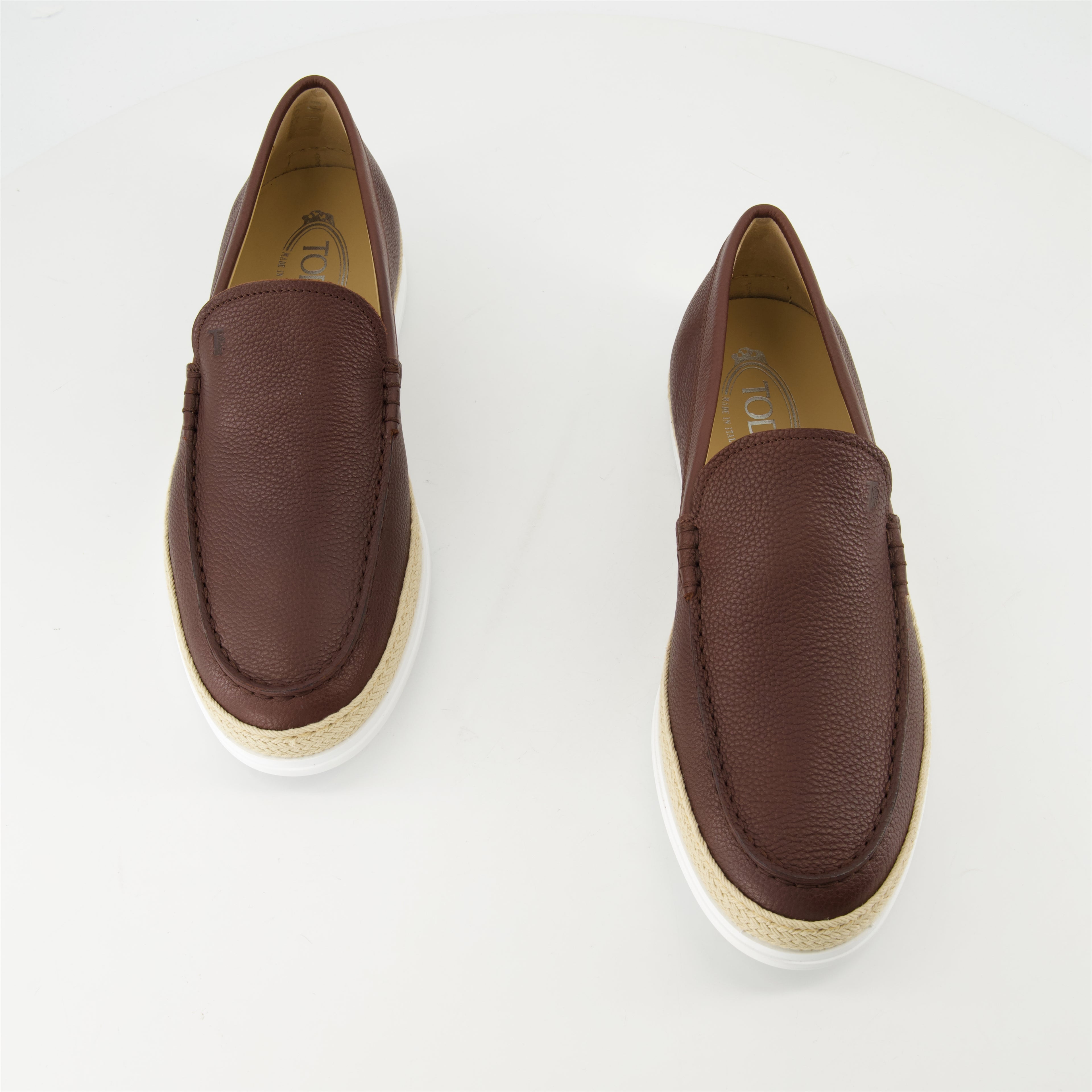 Mocassins Mocassins en cuir Tod's Marron Homme
