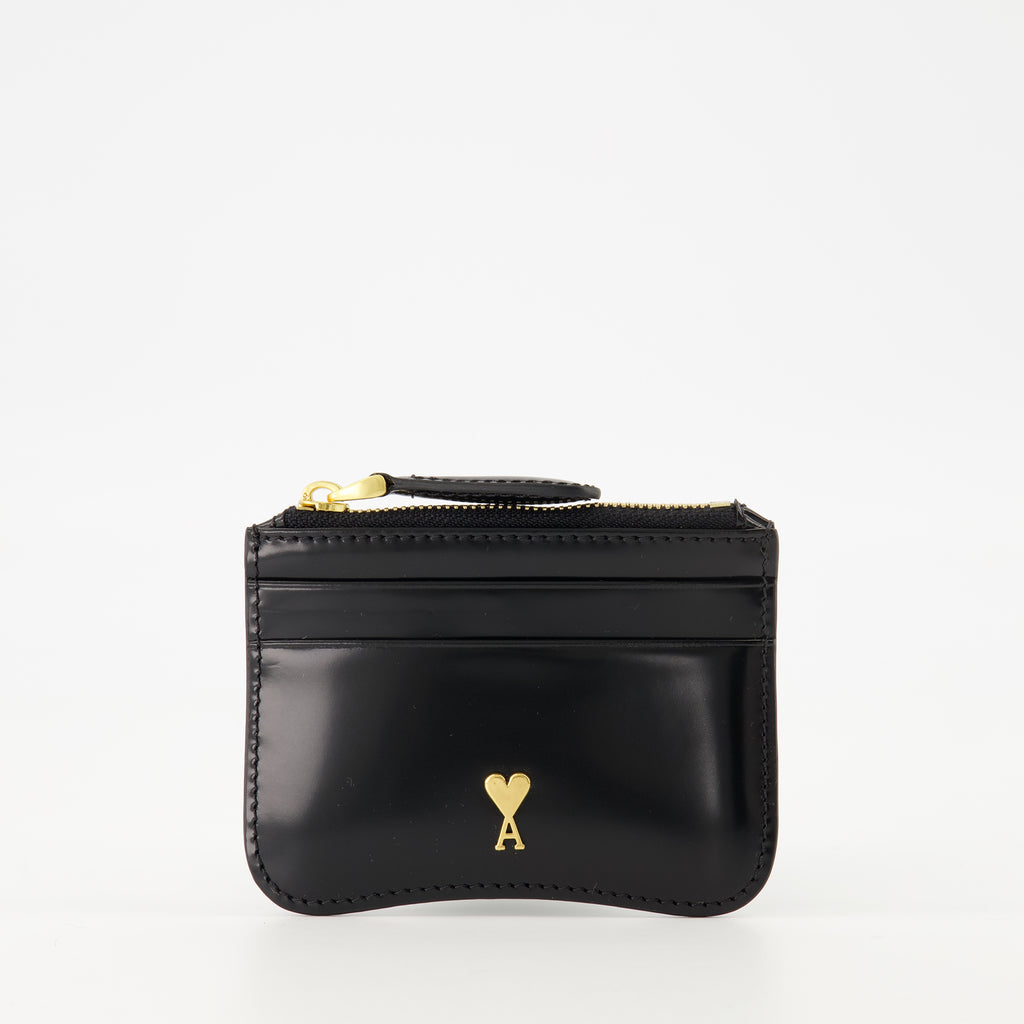 Image de l'article Porte-cartes Paris Paris de la marque Ami PARIS pour Unisex - Saison Automne-Hiver 2025 - Vue de Face