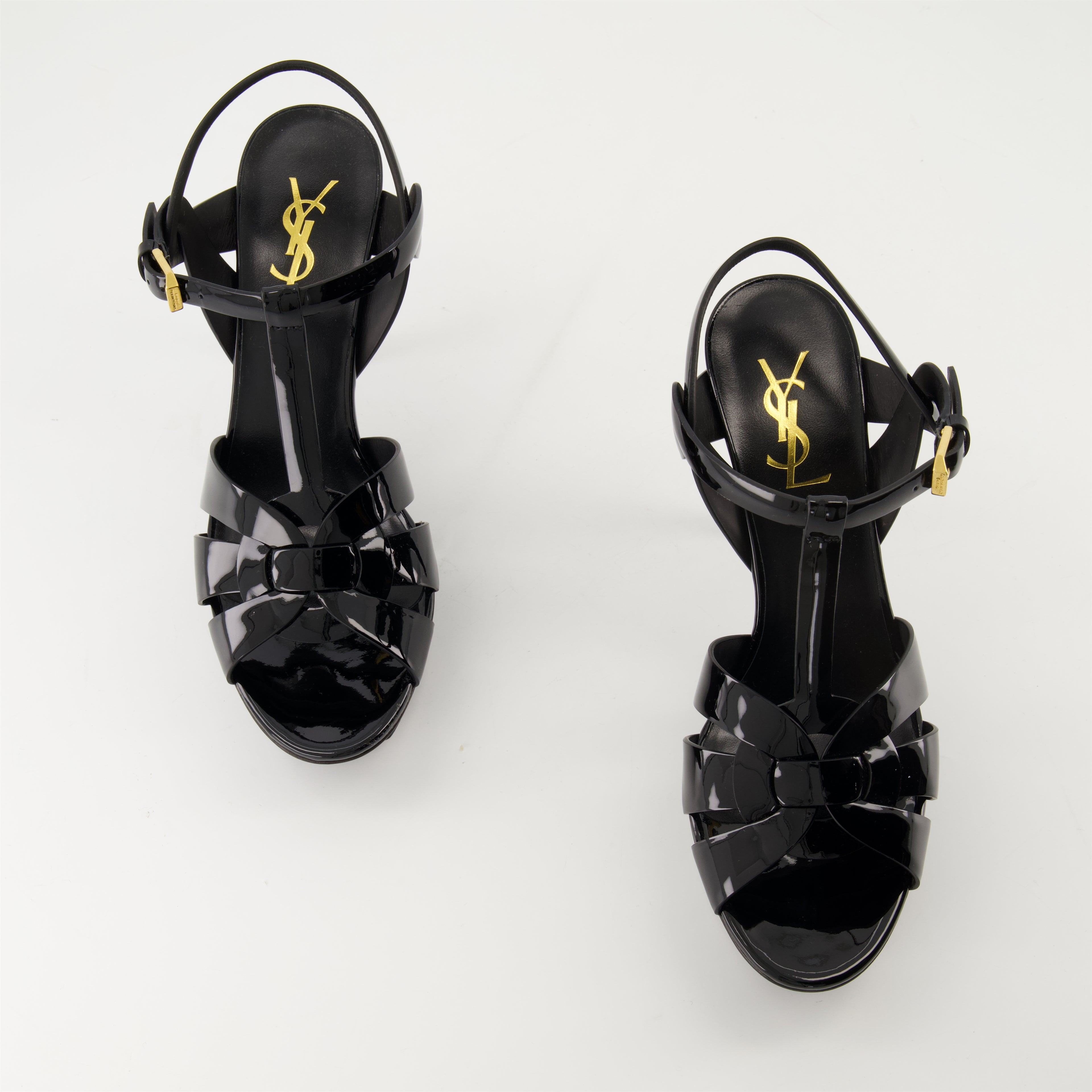 Chaussures ouvertes Escarpins Tribute Saint Laurent Noir Femme