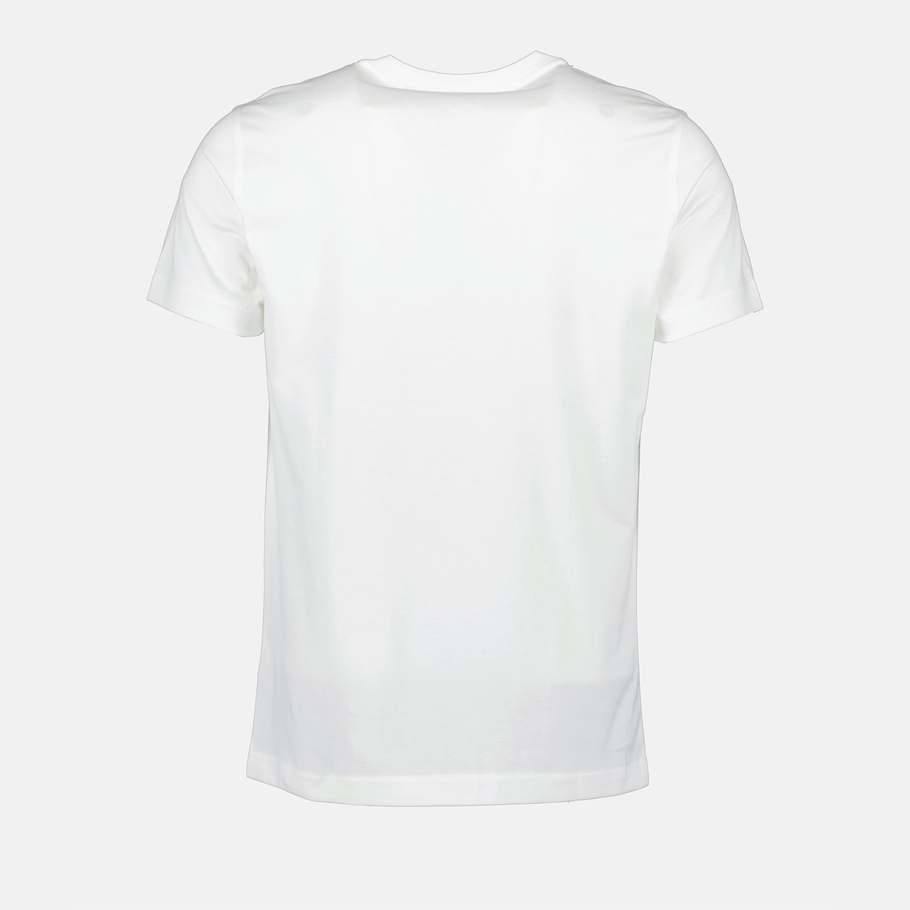 T-shirts T-shirt blanc à logo Saint Laurent Blanc Homme
