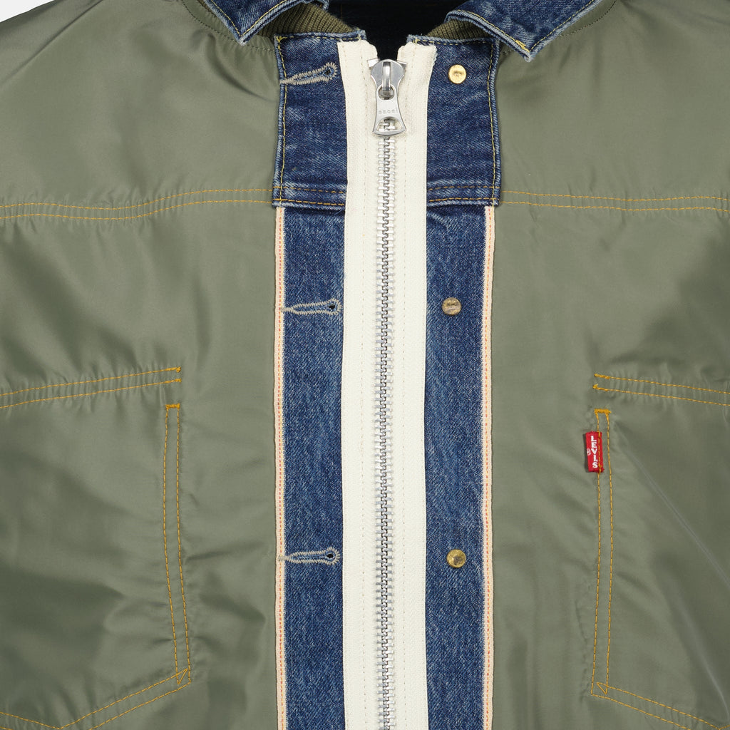 자켓 리버시블 자켓 Sacai x Levi's Sacai 카키 남성