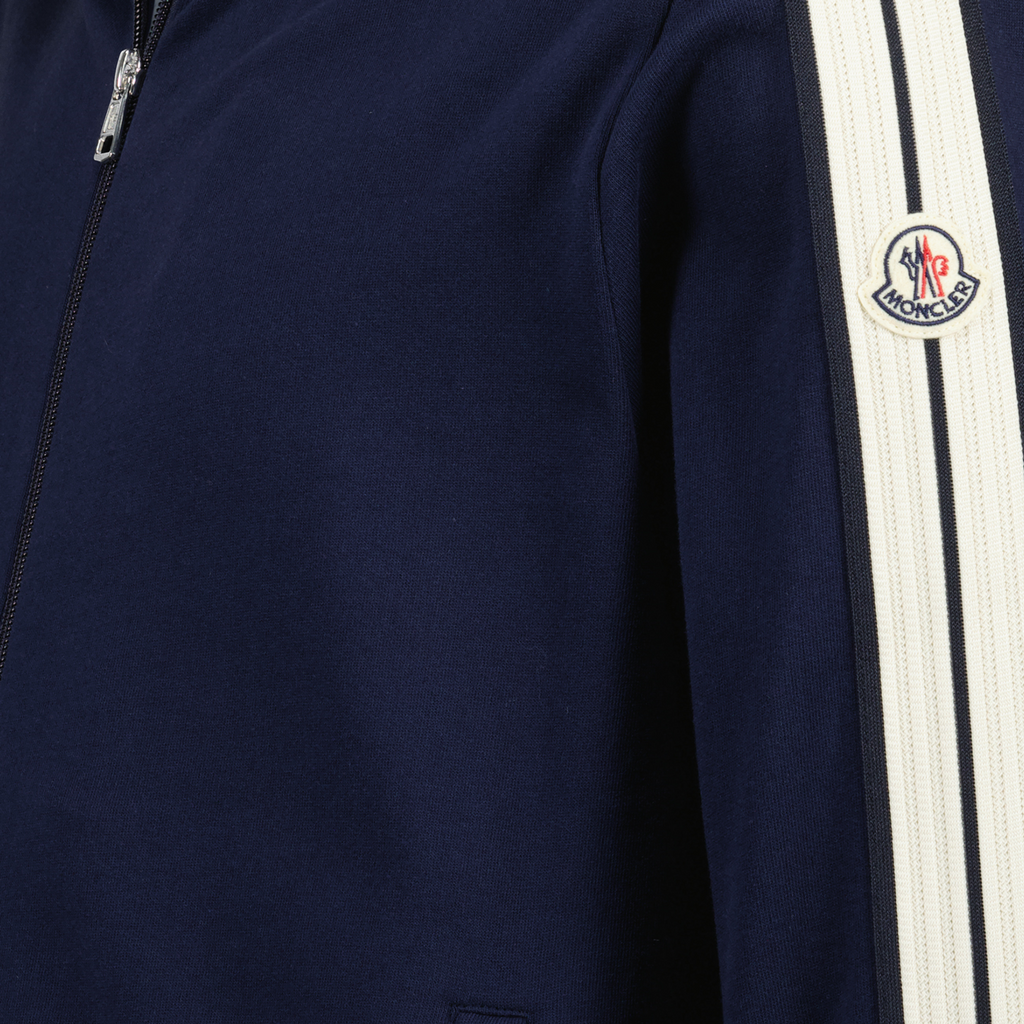 Felpe Giacca con cerniera Moncler Blu scuro Homme